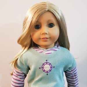 American Girl Truly Me 18" Doll Layered Blonde Blond Hair Blue Eyes 2006